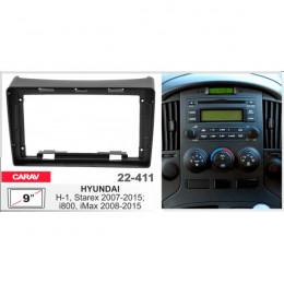 Carav 22-411: 9" HYUNDAI H-1, Starex 2007-2015; i800, iMax 2008-2015