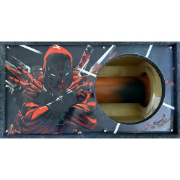 Корпус Skill 10" с трубой Аэрография Дэдпул 2