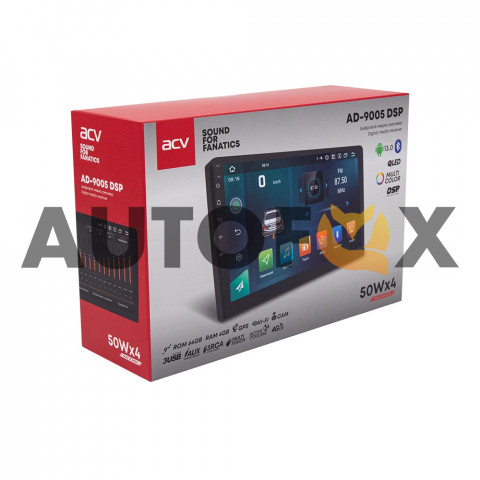 ACV AD-9005 DSP !!!!!!! (QLED\Android13\4G\CarPlay)