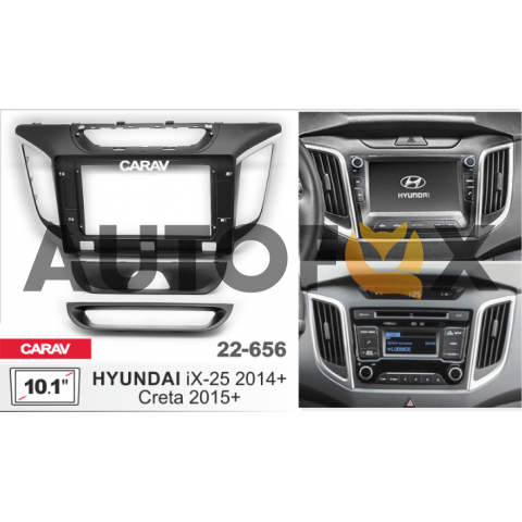 Carav 22-656: 10.1" HYUNDAI iX-25 2014+; Creta 2015+