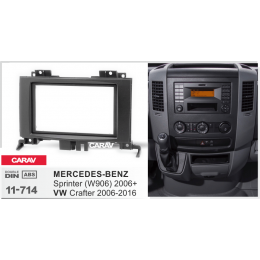 Carav 11-714 2 DIN  MERCEDES-BENZ Sprinter (W906) 2006+ / VW Crafter 2