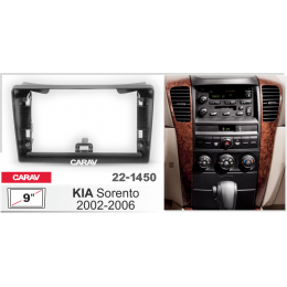 Carav 22-1450: 9" KIA Sorento 2002-2006