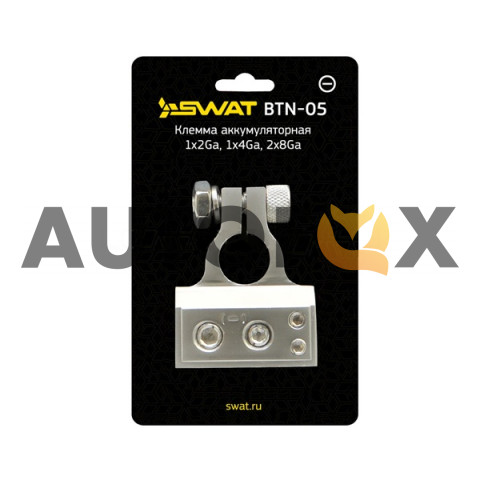 SWAT BTN-05 1x2GA,1x4GA, 2x8Ga минусовая Клеммы аккум 