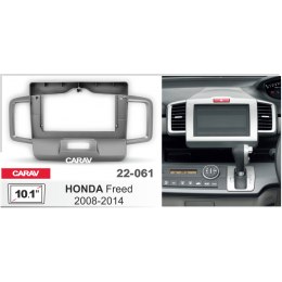 Carav 22-061: 10.1" HONDA Freed 2008-2014