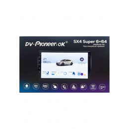 DV-Pioneer SX 4: 9" SUPER (3+32Gb) 4ядра\Qled