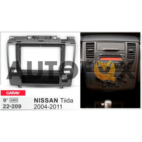 Carav 22-209: 9" NISSAN Tiida 2004-2011 п/руль