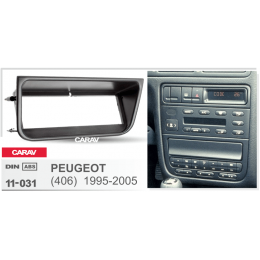 Carav 11-031: 1 DIN PEUGEOT (406) 1995-2005