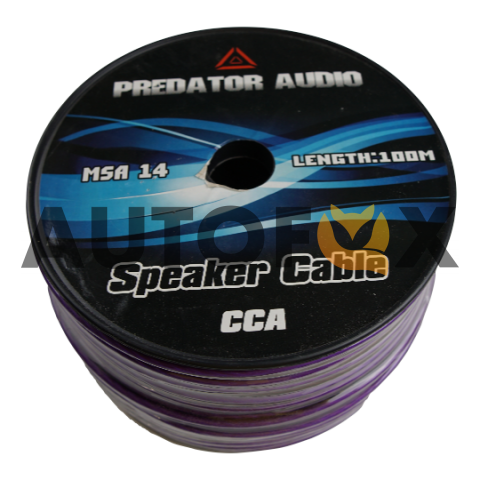 Predator Audio 2x14Ga CCA (медно-алюминиевый) (2х2,5) 100м